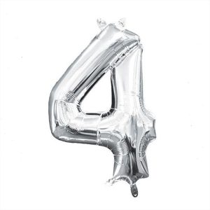 בלון סיפרה "4" בכסף