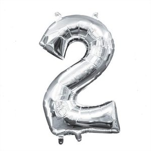 בלון סיפרה "2" בכסף