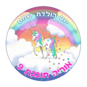 תמונה אכילה חד קרן, עגול