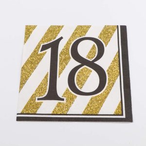 מפיות ליום הולדת 18