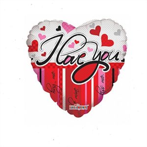 בלון לב I LOVE U
