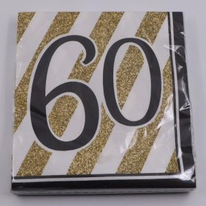מפיות ליום הולדת 60