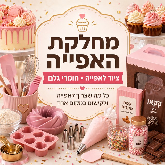 אפיה וקישוט עוגות